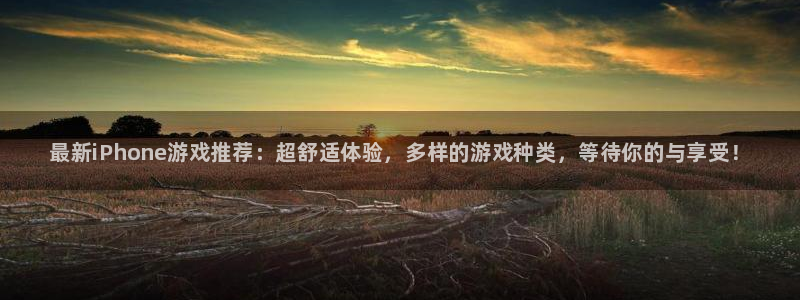 长征娱乐平台官网客服电话：最新iPhone游戏推荐：超舒适体